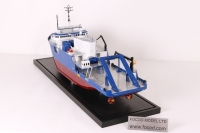 custom made model of 75m ORV Support Vessel
